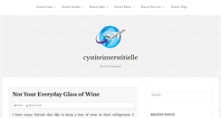 Desktop Screenshot of cystiteinterstitielle.org